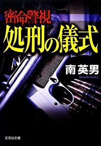 密命警視 処刑の儀式 文芸社文庫/南英男【著】