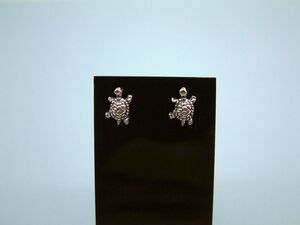 *☆ 亀 かめ シルバー ピアス キャッチ 1 SILVER 925 ☆再入荷