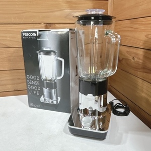 【中古】TESCOM/テスコム ミキサー ジュースミキサー 1000ml シルバー TM8200 年式不明