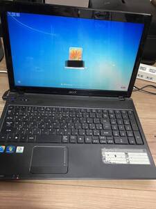 エイサー ノートパソコン ノートPC パーソナルコンピューター Aspire5742 series PEW71 acer