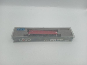 ヘッドマークのマグネット弱りあり Ｎゲージ KATO 3028 ED75形電気機関車 一般形 カトー