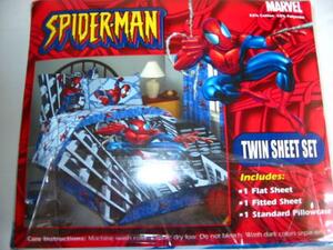 最後の1点★SPIDER-MAN スパイダーマン　シーツ3点セット★新品