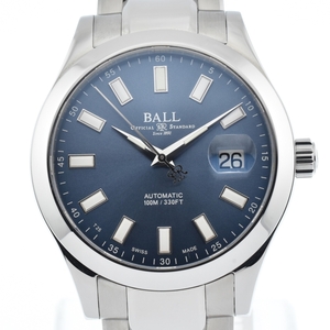 ボールウォッチ BALLWATCH NM2026C-S10J-BE エンジニア マーベライト 自動巻き メンズ 美品 箱・保証書付き A#135691