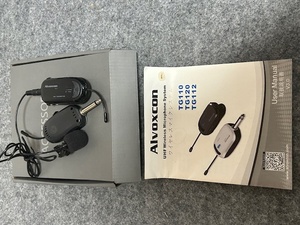 ALVOXCON ワイアレスマイクシステム　中古　数回使用しました。完動品