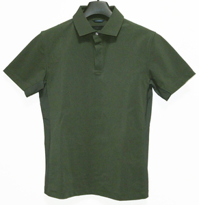 junhashimoto 20SS サイドジャージストレッチポロシャツ 3 新品同様 定価20,900円 FLY FRONT POLO KHAKI ジュンハシモト