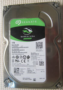 中古 SEAGATE 3.5インチHDD-1TB 動作品