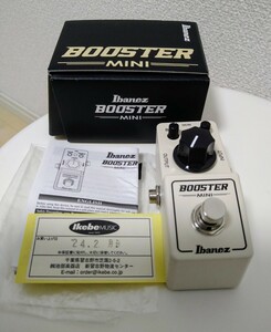 Ibanez　BOOSTER　MINI　ブースター エフェクター SCREAMER