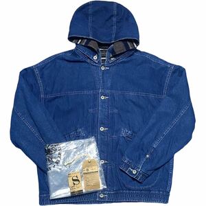 【即決】21AW Sサイズ テンダーロイン DENIM BLANKET HOODED デニム ジャケット パーカー