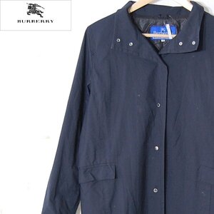 バーバリーブルーレーベル BURBERRY BLUE LABEL■スタンドカラーコート　三陽商会■38■ブラック ※NK4n12336