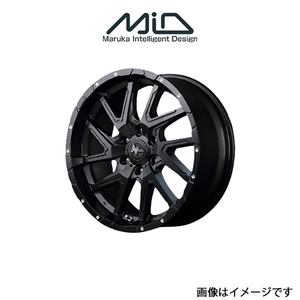 MID ナイトロパワー デリンジャー アルミホイール 1本 FJクルーザー 15系(20×8.5J 6-139.7 INSET20 セミグロスブラック)NITRO POWER