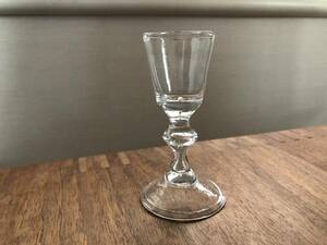 フランスアンティーク　グラス　18世紀 ブルギニョングラス　希少　ゆらゆらガラス　インテリア　