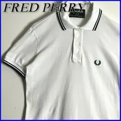 フレッドペリー FRED PERRY ワンポイントロゴ ライン ポロシャツ