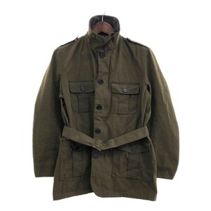 Barbour バブアー POLO CLUB NEW FIELD JAKET オイルドジャケット 防寒 ユーロ ３ワラント カーキ (メンズ L) 中古 古着 P6632