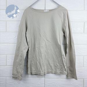 【美品】ロングTシャツ ロンT ベージュサイズ40(L) STYLE BASIC