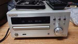 DENON CDレシーバー RCD-M39 リモコンアンテナ付き　中古