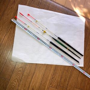 釣り具　ウキ　ヘラブナ用　3本　新品　約52CM 　　　