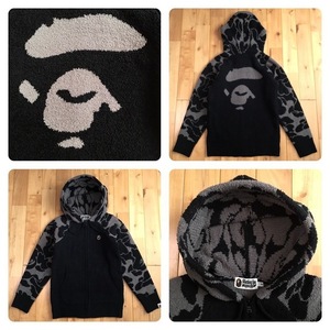 BIG ABC solid camo ジップ パーカー Sサイズ a bathing ape BAPE zip hoodie エイプ ベイプ アベイシングエイプ ソリッドカモ 迷彩 y7975