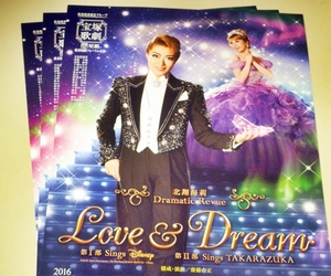 宝塚歌劇団 チラシ フライヤー 3枚 星組 LOVE & DREAM 北翔海莉 妃海風 　