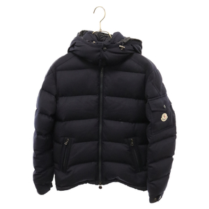 MONCLER モンクレール 18AW MONTGENEVRE GIUBBOTTO モンジュネーブル ウール ジップアップ ダウンジャケット ネイビー D20914033805