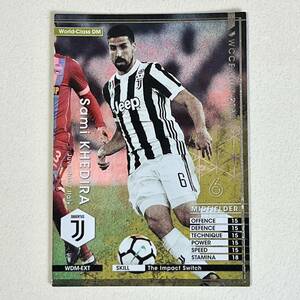 ♪♪WCCF 17-18 WDM-EX サミ・ケディラ Sami Khedira Juventus ♪三点落札で普通郵便送料無料♪