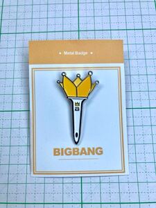 BIGBANG ビッグバン　ピンバッチ　メタルバッジ　韓流　グッズ　中古　未使用　美品　アイドル　グループ　ミュージシャン　詳細不明　レア