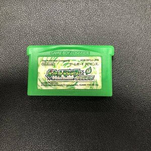 GBA ポケットモンスター リーフグリーン ゲームボーイアドバンス 動作確認済み Nintendo ニンテンドー Q115