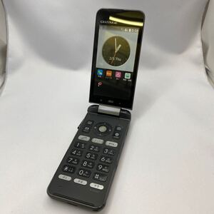 769 GRATINA 4G KYF34 メタルブラック 中古スマホ 訳あり ジャンク SIMフリー au docomo Sof