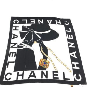 CHANEL シャネル スカーフ ハンカチ 服飾小物 タグあり【CKAT2042】