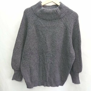 ◇ URBAN RESEARCH アーバンリサーチ 長袖 ニット サイズF ネイビー系 レディース E