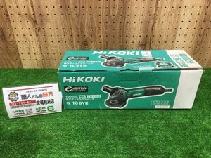 【1-241103-SI-2】HiKOKI HITACHI 日立工機 G10BYE 100ｍｍ 電子ディスクグラインダ 200Ｖ【未使用品・店頭併売品】