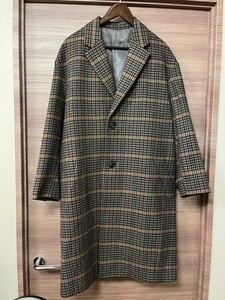 SOFTHYPHEN GUNCLUB CHECK CHESTER FIELD COAT ソフトハイフン ガンクラブチェックフィールドコート ミスタージェントルマン 定価74800