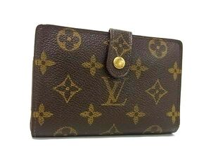 1円 LOUIS VUITTON ルイヴィトン M61663 モノグラム ポルトモネ ビエ ヴィエノワ 二つ折り 財布 ウォレット ブラウン系 FK2254