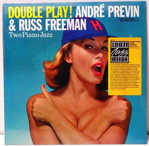 RARE ! 新品未開封 アンドレ プレヴィン ラス フリーマン ダブルプレイ ! FACTORY SEALED ! ANDRE PREVIN & RUSS FREEMAN DOUBLE PLAY ! 