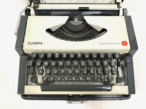 【当時物】 ＯＬＹＭＰＩＡ タイプライター Ｔｒａｖｅｌｌｅｒ ｄｅ Ｌｕｘｅ