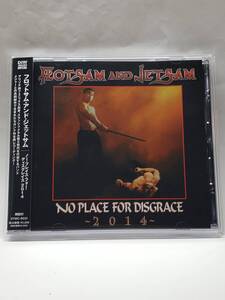 FLOTSAM AND JETSAM/フロットサム・アンド・ジェットサム/ノー・プレイス・フォー・ディスグレイス 2014/国内盤CD/帯付/2021年/入手困難盤