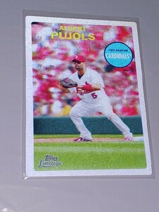 2011 Topps Lineage Albert Pujols 3Dカード　カージナルス　アルバート・プホルス　リネージュ