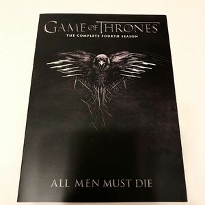 GAME OF THRONES シーズン4 SEASON_4 第四章 ブルーレイ Blu-ray 4枚セット 日本語字幕なし 全10エピソード HBO 英語学習