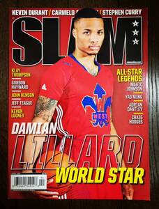 2014 APR SLAM MAGAZINE #176 DAMIAN LILLARD / スラム 雑誌 ダミアン リラード Jordan, Nike, Adidas DAME, NBA