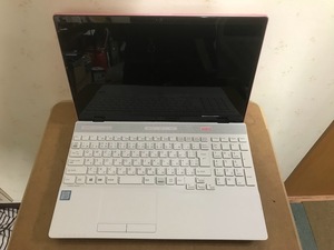 富士通　LIFEBOOK AH45/B3 Corei3 7130U メモリ4GB HDD1TB bios表示ジャンク