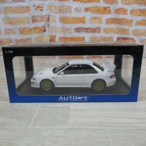 TA1175/スバル インプレッサ 22B ホワイト Autoart PERFORMANCE SUBARU IMPREZA 22B 1500台限定 STI オートアートパフォーマンス 1/18