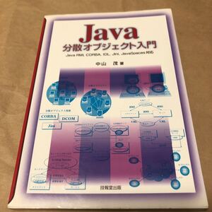 中山茂著『java分散オブジェクト入門』★即決★★