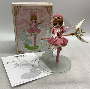 ◇ カードキャプターさくら [ 木之本桜 ] スケールフィギュア 【キズ汚れあり】 CLAMP タイトー プライズ / 中古(S240619_9)