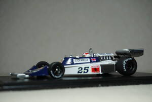 1/43 タバコデカール シュトメレン spark Hesketh 308D #25 Stommelen 1976 Dutch GP 12th ヘスケス Penthouse Rizla リズラ ペントハウス