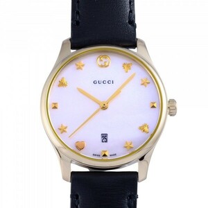 グッチ GUCCI Gタイムレス YA126589A ホワイト文字盤 新品 腕時計 レディース