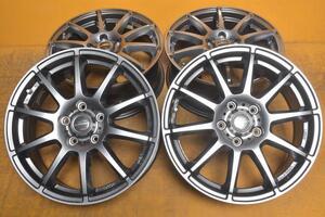 240926501947210　A-TECH　SCHNEDER　17×7J　＋53　5穴　PCD114.3　ハブ径73mm　テーパー座　4本セット