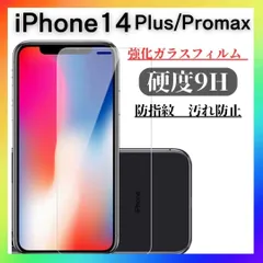 iPhone14 plus promax  ガラスフィルム 硬度9H画面　カバー