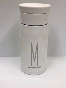 THERMOS x BRUNO ステンレスマグ アルファベットタンブラー 350ml ホワイト 直飲みタイプ ブルーノxサーモス 23111002