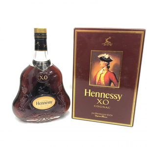 【中古】【箱付き】Hennesy/ヘネシー XO 金キャップ　クリアボトル 40％ 700ml[240024393470]