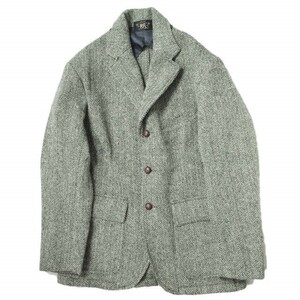 RRL x HARRIS TWEED ダブルアールエル ハリスツイード 22AW 別注 アンコンストラクテッド スポーツコート L Double RL ジャケット g11244