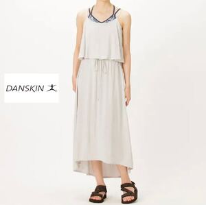 タグ付♪DANSKIN ダンスキン ドライミックスエアーロングドレス キャミワンピース ヨガウェア ダンス カットソー リラックスウェア ルーム